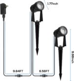 Banord Outdoor Landscape Lighting, 6 Pack Outdoor Spot Lights, Low Voltage LED L... - Image 4