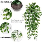 KIRIFLY Fake Plants Artificial Indoor Faux Hanging Plants Greenery Eucalyptus Gr... - Image 5