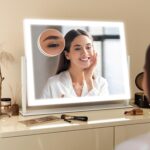FENNIO Vanity Mirror with Lights 13'' x 17'' Makeup Mirror with Lights,Vanity Mi... - Image 6