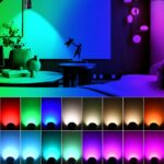 FZWLE Christmas Spot Lights Indoor, 5W RGBW Uplighting 16 Color Changing Up Ligh... - Image 3
