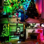 FZWLE Christmas Spot Lights Indoor, 5W RGBW Uplighting 16 Color Changing Up Ligh... - Image 6