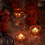 Potchen 6 Pcs Tea Light Candle Holders - Crystal Votive Candle Holders Tealight ... - Image 5