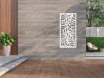 VIMA (Leaf Veins) Decorative Wall Art Panel - 48" L x 24" W x 3/8" H, White Colo... - Image 5