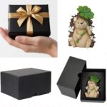 DiliComing Outdoor Statue Hedgehog Garden Decor - Resin Cute Hedgehog Figurine w... - Image 6