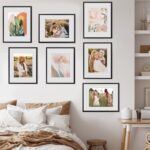 SYNTRIFIC 11x14 Black Picture Frames Set of 6, Photo Frame 8x10 with Mat or 11x1... - Image 7