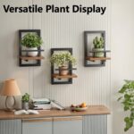 Sbosbo Floating Shelves for Wall, Plant Shelf Indoor, Wall Planters for Indoor F... - Image 5