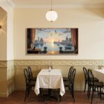 imjiayu Extra Large Wall Art, Sunset Wall Art, Landscape Art Wall Decor, Venice ... - Image 8