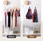 ZEDODIER 2 Pack Tank Top Hanger, Rotatable Bra Organzier for Closet, Max 48 Stor... - Image 3