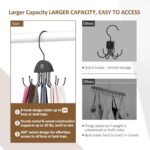 ZEDODIER 2 Pack Tank Top Hanger, Rotatable Bra Organzier for Closet, Max 48 Stor... - Image 4