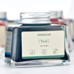 Hongdian Fountain Pen Bottled Ink Teal Color, 60ml Non Carbon Inkwell Bottle, Ar... - Image 5