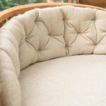 Cambridge Casual Bronte 3-Piece Teak Outdoor Lounge Set – 2 Oversized Lounge Cha... - Image 5