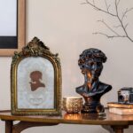 SIKOO Vintage 5x7 Picture Frame Antique OrnateTable Top and Wall Mounting Photo ... - Image 7