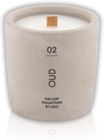 Lulu Candles | Oud, Sandalwood & Jasmine Scented Candle | The Loft Collection | ... - Image 3