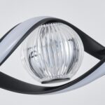 ORANOOR Modern LED Pendant Lights, Dimmable 39'' Spiral Wave LED Chandelier Ligh... - Image 6