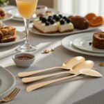 12PCS Stainless Steel Serving Utensils Sets,8 Large Serving Spoons,4 Serving Ton... - Image 6