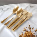 12PCS Stainless Steel Serving Utensils Sets,8 Large Serving Spoons,4 Serving Ton... - Image 7