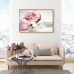 Oliver Gal Peonies and Magnolia Love Canvas Print Wall Art for Living Room, Bedr... - Image 5