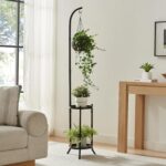 3 Tier Metal Plant Stands, Metal Corner Tall Plant Stands for Multiple Plants, M... - Image 5