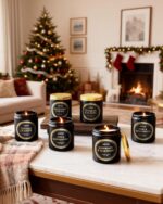 AOOVOO Scented Candles Gift Set - 6 Pack Men Candles for Home Scented, 42 oz Soy... - Image 3