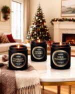 AOOVOO Scented Candles Gift Set - 6 Pack Men Candles for Home Scented, 42 oz Soy... - Image 6