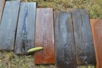 SvitMolds Concrete molds DIY 2 Molds Old Wooden Boards Concrete Mould Garden Ste... - Image 5