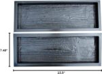 SvitMolds Concrete molds DIY 2 Molds Old Wooden Boards Concrete Mould Garden Ste... - Image 8