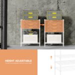 IZEUK 3 Tier Shelf, Heavy Duty Steel Wire Shelving Unit for Home, Kitchen, Laund... - Image 5
