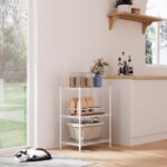 IZEUK 3 Tier Shelf, Heavy Duty Steel Wire Shelving Unit for Home, Kitchen, Laund... - Image 6