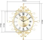 Wall Clock European-Style Luxury Retro Interior Decoration Creative Wall Clock M... - Image 6