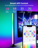 Smart RGB+IC LED Light Bars, 15 Inch Portable TV Backlight, Gaming Ambient Light... - Image 4