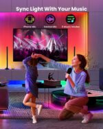 Smart RGB+IC LED Light Bars, 15 Inch Portable TV Backlight, Gaming Ambient Light... - Image 7