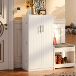 SUNLEI 47" Kitchen Pantry Storage Cabinet, Modern Freestanding Pantry Storage Ca... - Image 10