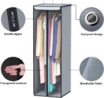 Univivi Garment Bags for Hanging Clothes, Large Clothes Storage Bags Closet Orga... - Image 4