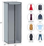 Univivi Garment Bags for Hanging Clothes, Large Clothes Storage Bags Closet Orga... - Image 5