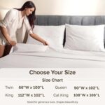 California Design Den Queen Size Flat Bed Sheet Only - Soft 400 Thread Count 100... - Image 5