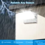 Modern Sleek LED Flood Light 120W, 360° Rotatable Outdoor Security Areas Lightin... - Image 6