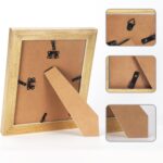 Edenseelake 8x10 Picture Frames Set of 2, Vintage Gold Photo Frame 8 by 10 for T... - Image 4