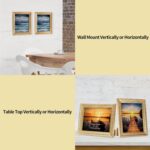 Edenseelake 8x10 Picture Frames Set of 2, Vintage Gold Photo Frame 8 by 10 for T... - Image 6