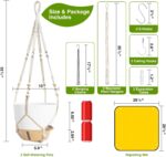 LEWESU Set of 2 Hanging Planters for Indoor Plants with Self Watering Includes H... - Image 4
