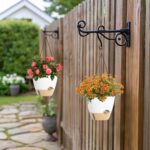 LEWESU Set of 2 Hanging Planters for Indoor Plants with Self Watering Includes H... - Image 6