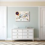Wieco Art Canvas Wall Art Wassily Kandinsky Composition VIII Large Picture Print... - Image 3