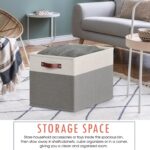 Ornavo Home 13 x 15 x 13 Kallax Storage Cube Bins, Foldable Collapsible Fabric S... - Image 5