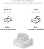 Courtyard by Marriott Coverlet Queen Size | Lightweight & Breathable Cotton Blen... - Image 5