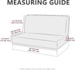 Leather Look RV Dinette Cushion Covers, Stretch Camper Cushion Slipcovers for Tr... - Image 3