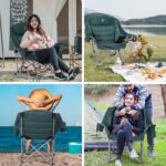 Nice C Camping Chairs, Oversized XL Padded Camping Chair, Outdoor Chair, Camp Ch... - Image 5