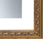 Golden State Art, 11x14 Ornate Finish Photo Frame, with White Mat for 8x10 Pictu... - Image 3