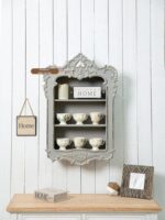 Floating Shelf, Wall Mounted Decorative Display Rack, Retro Hollow Storage Shelv... - Image 3