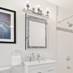 Ruomeng Rectangular Wall Mirror, 16" x 20", Crystal Crush Diamond, Bathroom, Ent... - Image 4