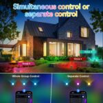 RGB LED Flood Lights Outdoor,Color Changing,30W (300W Equivalent),3000LM, Works ... - Image 5