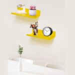 ROYALITA Small Acrylic Shelves Wall Mounted | Set of 2 | 12 Inches | Wall Hangin... - Image 7